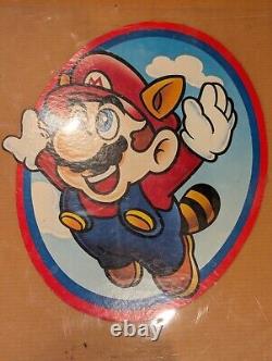 1990 Nintendo Super Mario Bros 3 McDonalds Store Display Spinner Happy Meal Toy