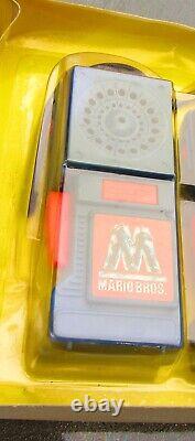 1993 ERTL Nintendo Super Mario Bros. Walkie Talkies Pair UNUSED Sealed Rough Box