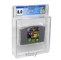 1996 N64 Super Mario 64 Graded CGC 8.0 Nintendo 64 NFR Not for Resale Cart RARE