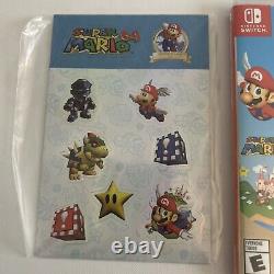 2020 NEW SUPER MARIO 3D ALL-STARS NINTENDO SWITCH with COLLECTORS STICKER SHEETS
