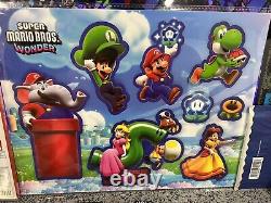 2023 Nintendo Switch Super Mario Bros. Wonder + Exclusive Cards + Sticker Sheet