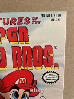 ADVENTURES OF SUPER MARIO BROS #1 Nintendo Comics System Rare & Hot NM