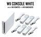 Authentic Wii Console White + Pick Controls Wii Sports Mario Kart & More + Usa