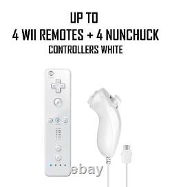 Authentic Wii Console White + Pick Controls Wii Sports Mario Kart & More + USA