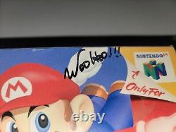 Autographed Super Mario 64 With COA