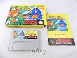 Boxed Like New SNES Super Nintendo Super Mario World 2 Yoshi's Island PAL I