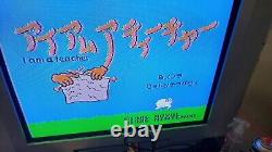 I am a teacher Super Mario Sweater Royal Nintendo Famicom Disk System Ultra Rare