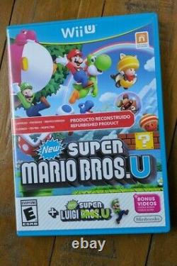 LIKE NEW? Super Mario Bros U? Wii U Nintendo Store Exclusive Variant? RARE