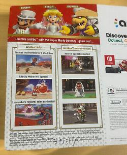 MOC Nintendo Super Mario Odyssey Amiibo 3-Pack (Wedding Mario Peach & Bowser)