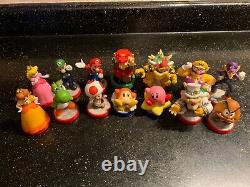 Mario Luigi Yoshi Bowser Nintendo Super Mario Series Lot of 14 Amiibo