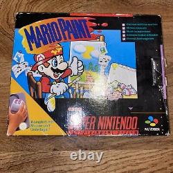 Mario Paint (Super Nintendo Entertainment System, 1992) COMPLETE IN BOX