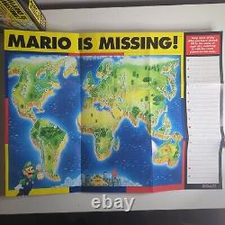 Mario is Missing Boxed Genuine Super Nintendo SNES