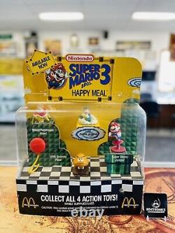 Mcdonalds 1990 Nintendo Super Mario Bros 3 Happy Meal Display 100% Original