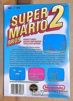 NES Nintendo Super Mario Bros. 2 CIB / Collector Grade / Rev-A