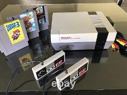 NINTENDO NES Console System Bundle Games Super Mario 1 2 3 SHIPS SAME DAY