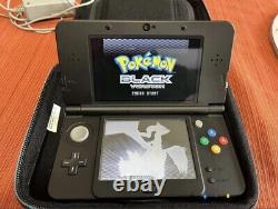 New Nintendo 3DS Original Super Mario Edition + Pokémon White +Black DS games