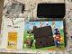New Nintendo 3ds Super Mario Black Edition Handheld System Cib Complete Tested
