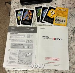 New Nintendo 3DS Super Mario Black Edition Handheld System CIB COMPLETE TESTED