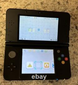 New Nintendo 3DS Super Mario Black Edition Handheld System CIB COMPLETE TESTED