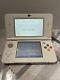 New Nintendo 3ds Super Mario White Edition System Withcharger No Stylus