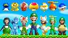 New Super Mario Bros Series All Luigi Power Ups