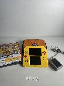 Nintendo 2DS Super Mario Maker for Nintendo 3DS-Case & Charger& Games -Fast Ship