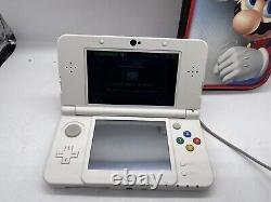 Nintendo 3DS Super Mario 3D Land Edition Console White Tested Special Edition