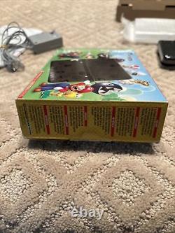 Nintendo 3DS Super Mario Black Edition System Complete In Box