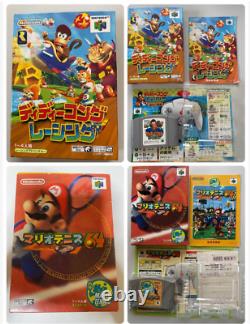 Nintendo 64 Game Lot Cartridges Super Mario Pokemon With box manual