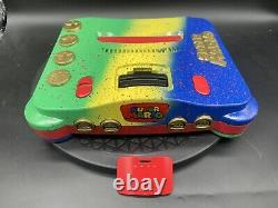 Nintendo 64 Super Mario 64 Theme Custom Console/Controller Bundle With Jumper Pak