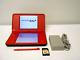 Nintendo Dsi Xl 25th Super Mario Bros. Red System With Stylus And Charger Usa