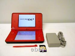 Nintendo DSi XL 25th Super Mario Bros. Red system with stylus and charger USA