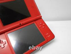 Nintendo DSi XL 25th Super Mario Bros. Red system with stylus and charger USA