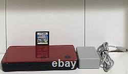 Nintendo DSi XL Red Super Mario Bros 25th Anniversary Edition Bundle With Mario