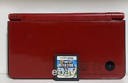 Nintendo DSi XL Red Super Mario Bros 25th Anniversary Edition Bundle With Mario