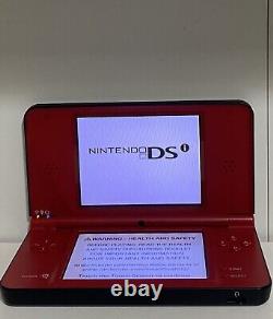 Nintendo DSi XL Red Super Mario Bros 25th Anniversary Edition Bundle With Mario