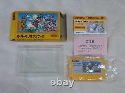 Nintendo Family Computer Software Super Mario Bros. Box with Instructions Famicom