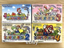 Nintendo GameBoy Advance Super Mario Advance 1 2 3 4 Set NTSC-J Japanese ver. JP
