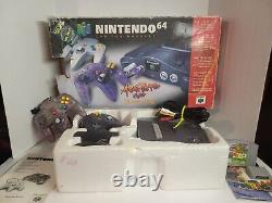 Nintendo N64 Console Lot With Super Mario 64 CIB Tested & Works