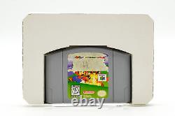 Nintendo N64 Super Mario 64 Retro 3D Platformer Video Game Box & Manual 1996