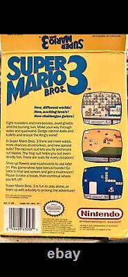 Nintendo NES 1990 Mario Bros 3 BEAUTIFUL CONDITION Quality Seal Poster Manual