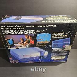 Nintendo NES Control Deck Console with Box & Super Mario Game ALL TESTED