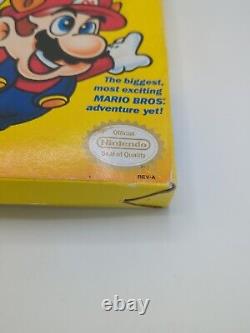 Nintendo NES Super Mario Bros 3 Complete in Box CIB 1990 Authentic Collector