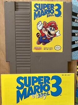 Nintendo Nes Super Mario Bros 3 NES 1991 Complete Excellent Condition 10/10