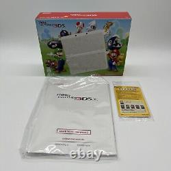 Nintendo New 3DS Super Mario Edition Handheld System BOX, AR CARDS, MANUAL ONLY