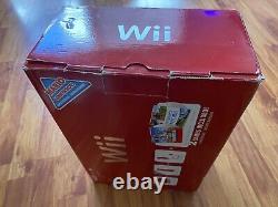 Nintendo Red Wii Super Mario Bros 25th Anniversary Limited Edition
