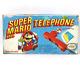 Nintendo Super Mario Bros. Blue Telephone Bondwell Vintage Rare 1990 Brand New