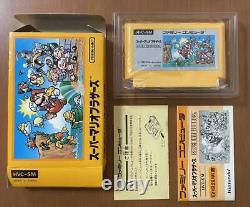 Nintendo Super Mario Bros. Famicom Software With Box Theory