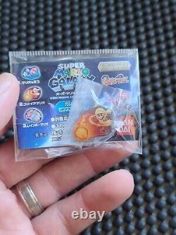 Nintendo Super Mario Galaxy gacha pin badge LOT COMPLETE Rare Promo WII SWITCH