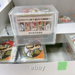 Nintendo Super Mario Hanafuda Playing Cards / Red total 10 piece set